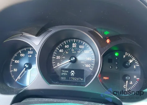 2007 Lexus Gs 450H from USA, damaged, VIN JTHBC96S675002005